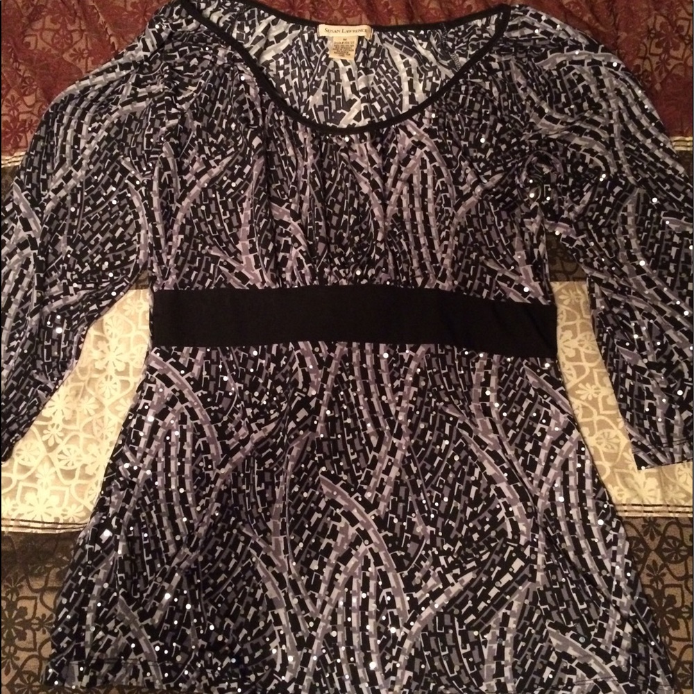 Susan Lawrence sparked blouse